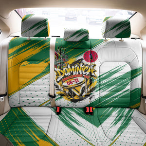 Dominica Independence Day Back Car Seat Cover Caribbean Culture Island Pride