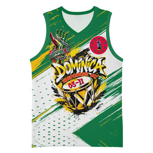 Dominica Independence Day Basketball Jersey Caribbean Culture Island Pride