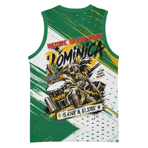 Dominica Independence Day Basketball Jersey Caribbean Culture Island Pride
