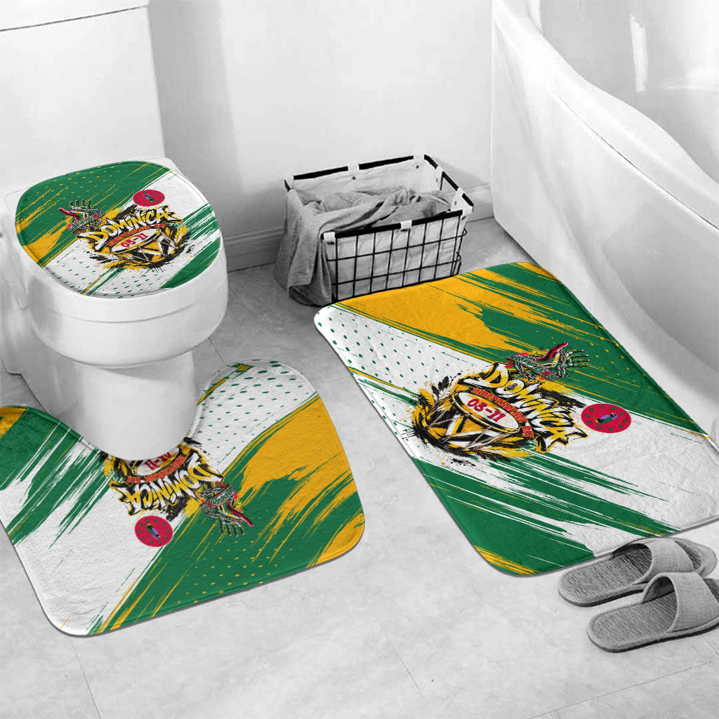 Dominica Independence Day Bathroom Set Caribbean Culture Island Pride