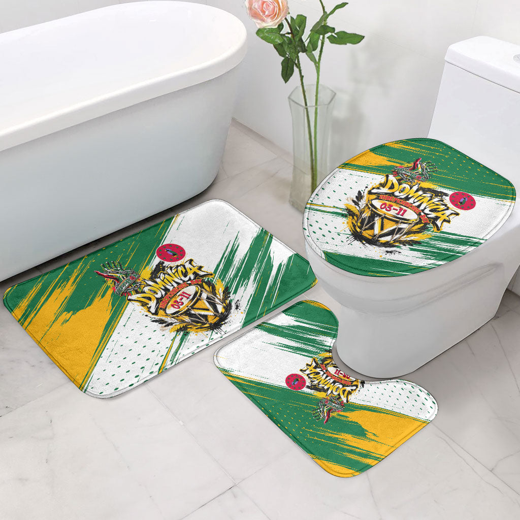 Dominica Independence Day Bathroom Set Caribbean Culture Island Pride