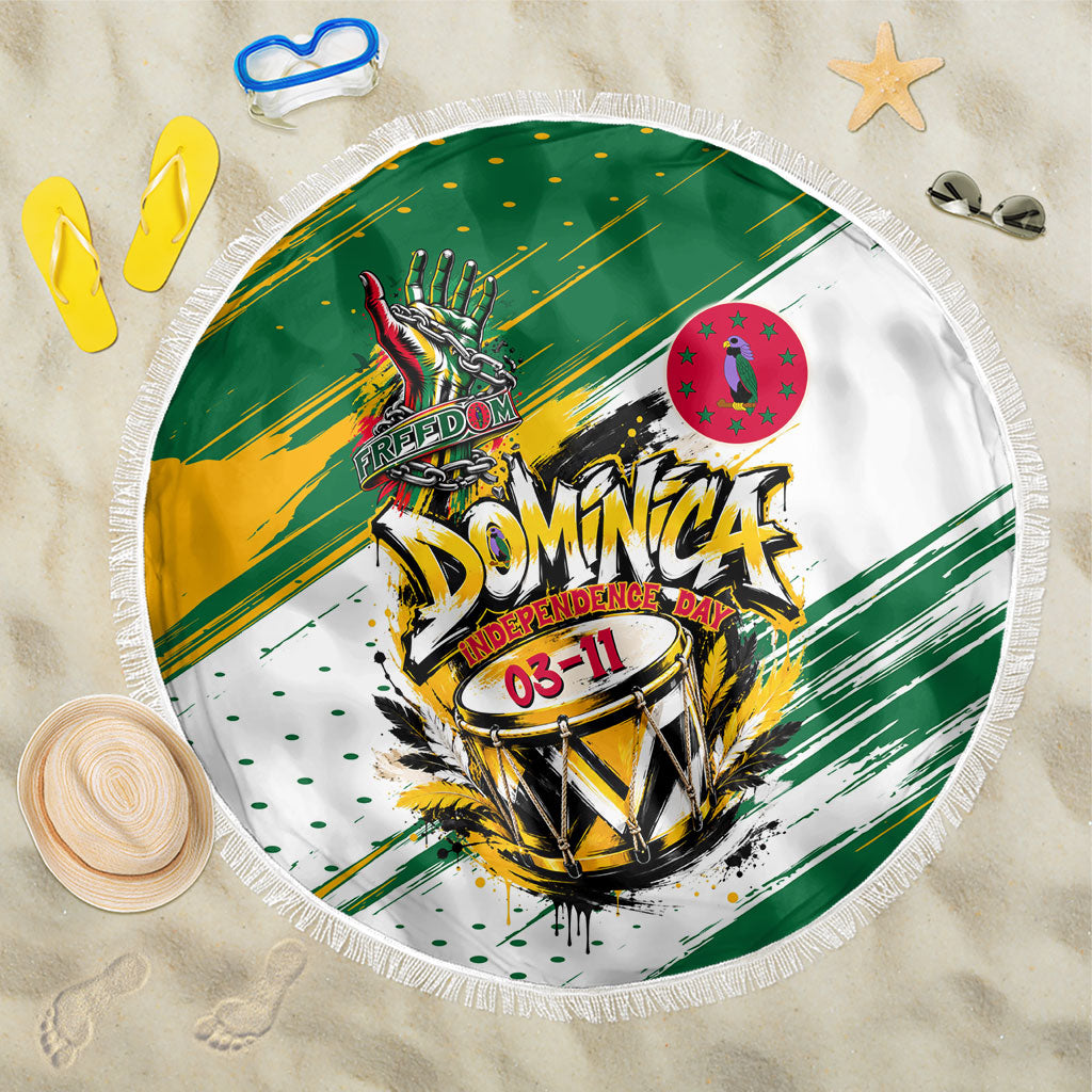 Dominica Independence Day Beach Blanket Caribbean Culture Island Pride