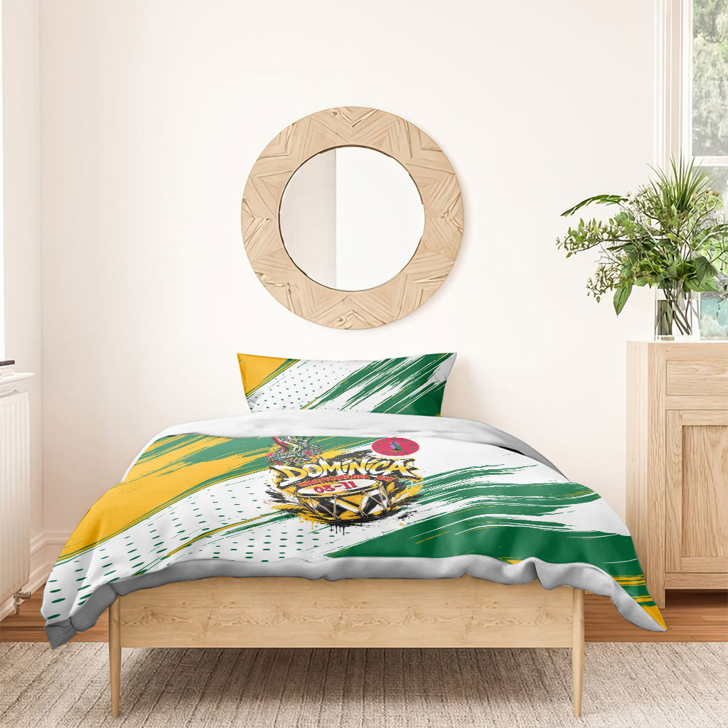 Dominica Independence Day Bedding Set Caribbean Culture Island Pride