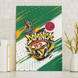 Dominica Independence Day Canvas Wall Art Caribbean Culture Island Pride