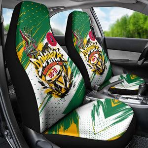 Dominica Independence Day Car Seat Cover Caribbean Culture Island Pride