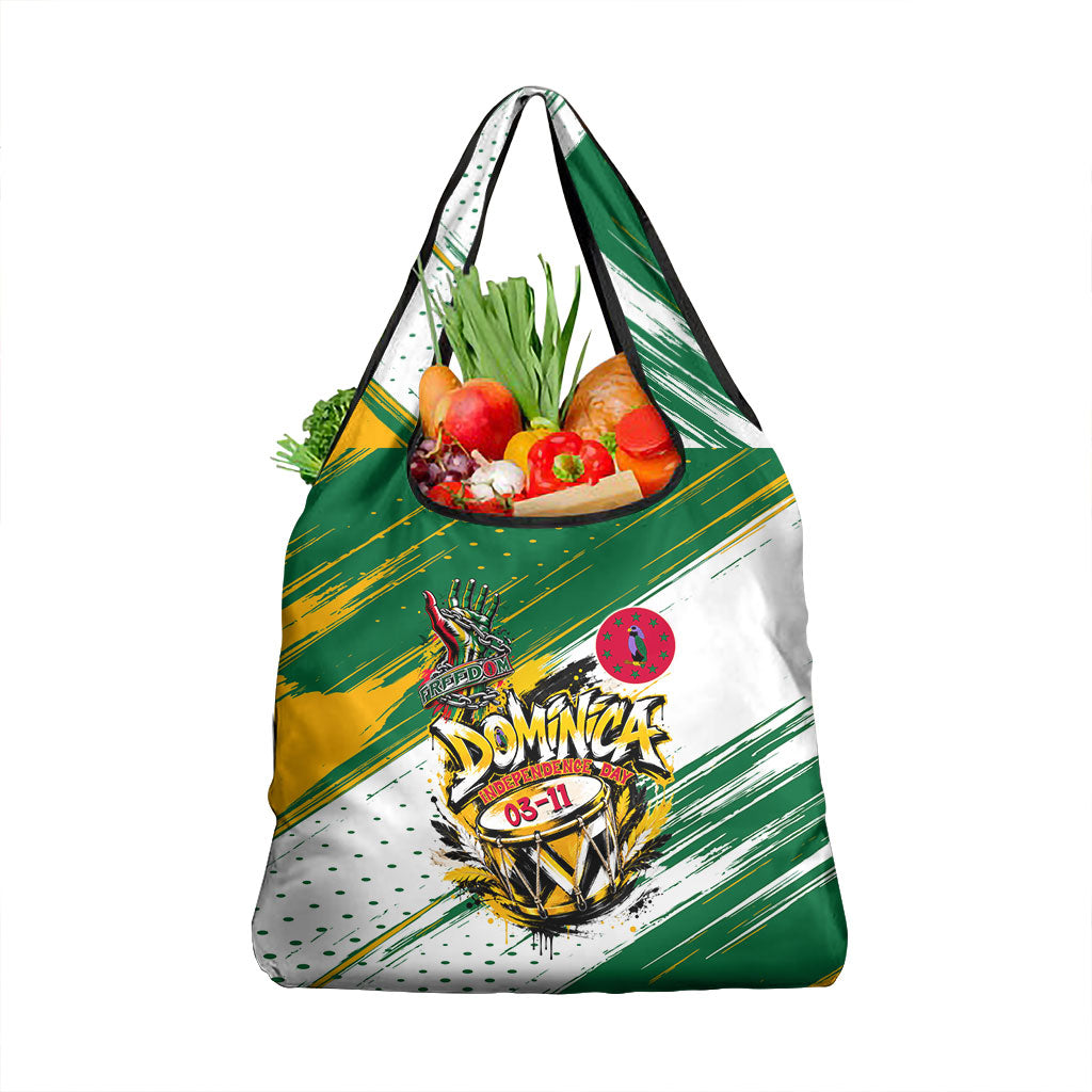 Dominica Independence Day Grocery Bag Caribbean Culture Island Pride