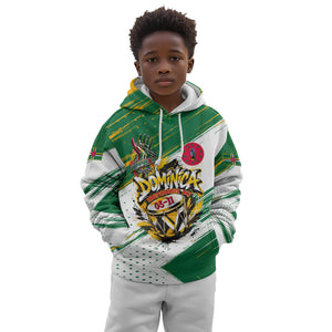 Dominica Independence Day Kid Hoodie Caribbean Culture Island Pride