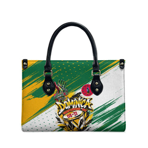 Dominica Independence Day Leather Bag Caribbean Culture Island Pride