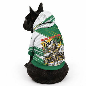 Dominica Independence Day Pet Hoodie Caribbean Culture Island Pride