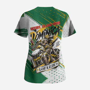 Dominica Independence Day Scrub Top Caribbean Culture Island Pride