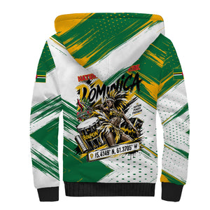 Dominica Independence Day Sherpa Hoodie Caribbean Culture Island Pride