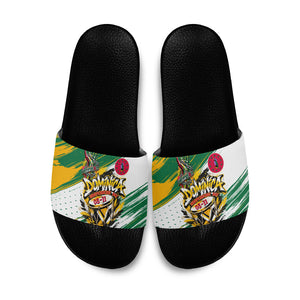 Dominica Independence Day Slide Sandals Caribbean Culture Island Pride