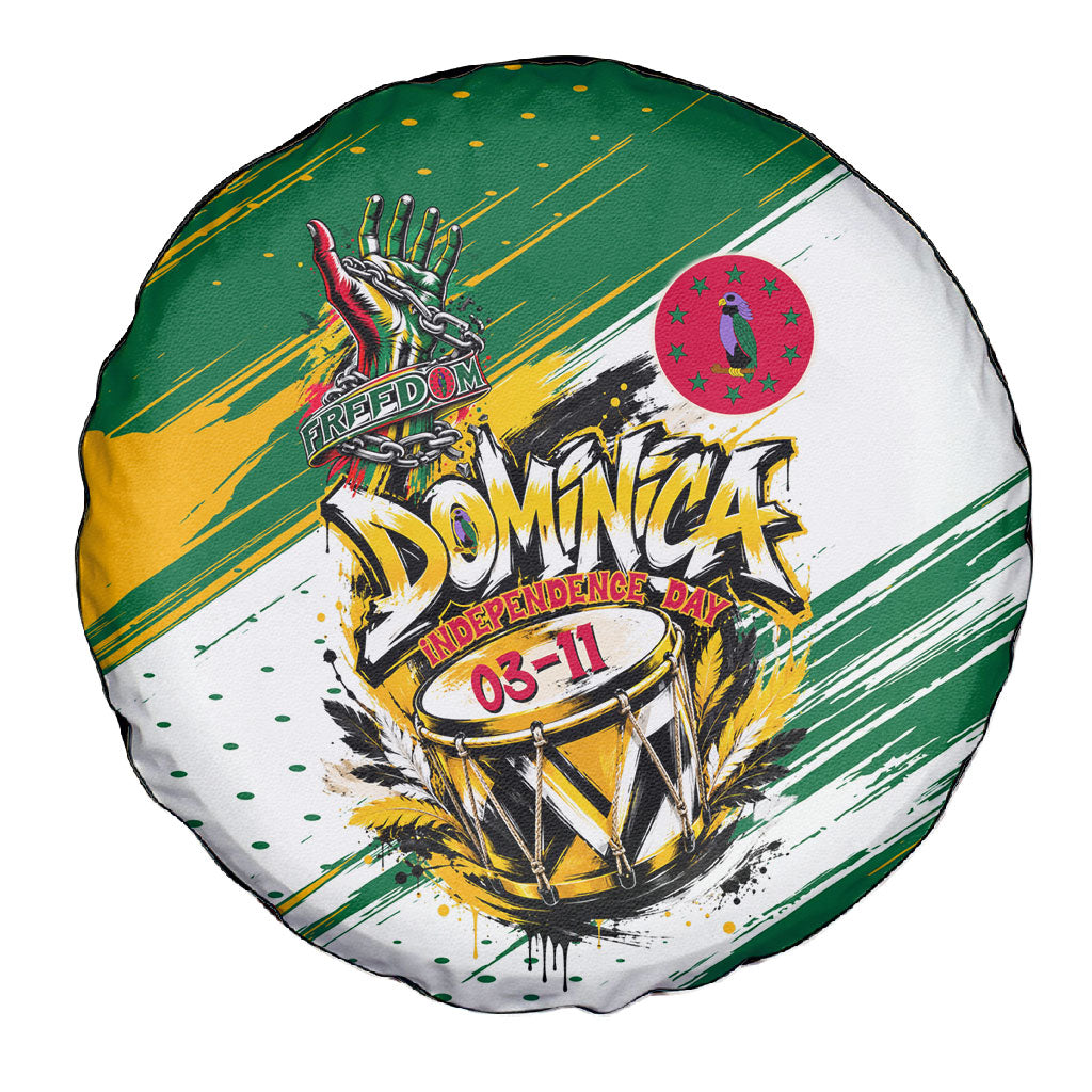 Dominica Independence Day Spare Tire Cover Caribbean Culture Island Pride