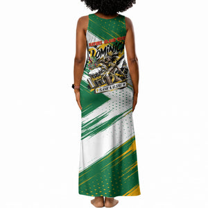 Dominica Independence Day Tank Maxi Dress Caribbean Culture Island Pride