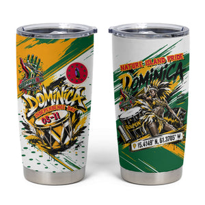 Dominica Independence Day Tumbler Cup Caribbean Culture Island Pride