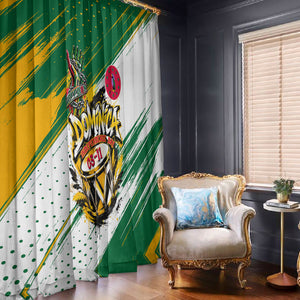 Dominica Independence Day Window Curtain Caribbean Culture Island Pride