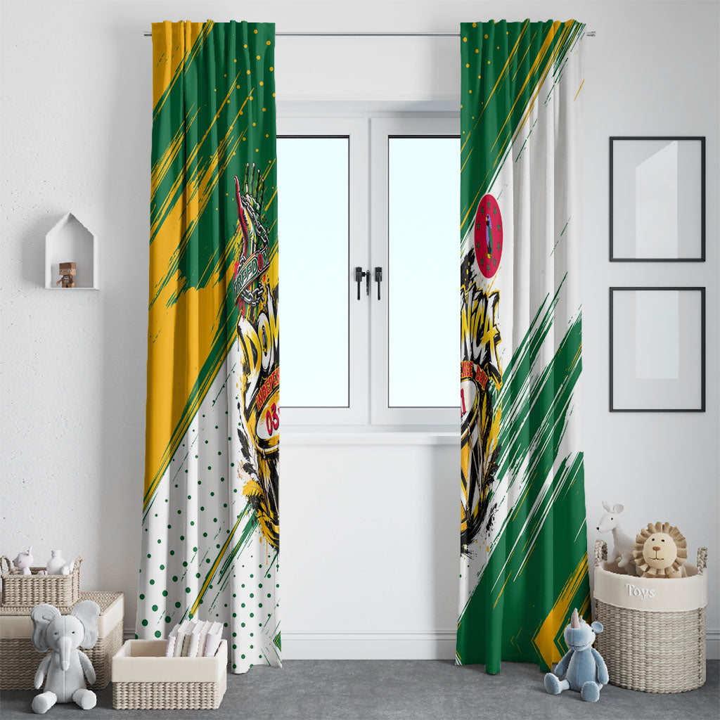 Dominica Independence Day Window Curtain Caribbean Culture Island Pride