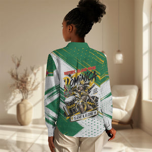 Dominica Independence Day Women Casual Shirt Caribbean Culture Island Pride