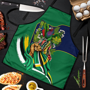 Dominica Independence Day Apron Sisserou Parrot Creole Culture Island Flag Art