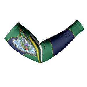 Dominica Independence Day Arm Sleeves Sisserou Parrot Creole Culture Island Flag Art