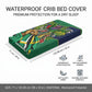 Dominica Independence Day Baby Bed Cover Sisserou Parrot Creole Culture Island Flag Art