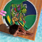 Dominica Independence Day Beach Blanket Sisserou Parrot Creole Culture Island Flag Art