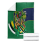 Dominica Independence Day Blanket Sisserou Parrot Creole Culture Island Flag Art