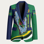 Dominica Independence Day Blazer Sisserou Parrot Creole Culture Island Flag Art