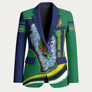 Dominica Independence Day Blazer Sisserou Parrot Creole Culture Island Flag Art