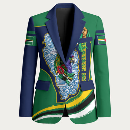 Dominica Independence Day Blazer Sisserou Parrot Creole Culture Island Flag Art