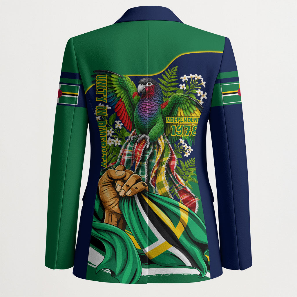 Dominica Independence Day Blazer Sisserou Parrot Creole Culture Island Flag Art