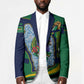 Dominica Independence Day Blazer Sisserou Parrot Creole Culture Island Flag Art