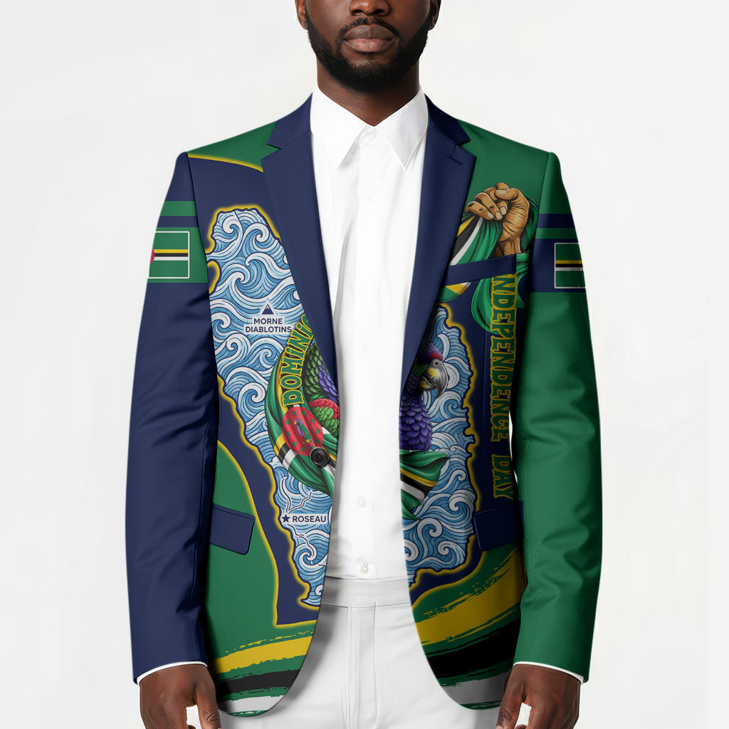 Dominica Independence Day Blazer Sisserou Parrot Creole Culture Island Flag Art