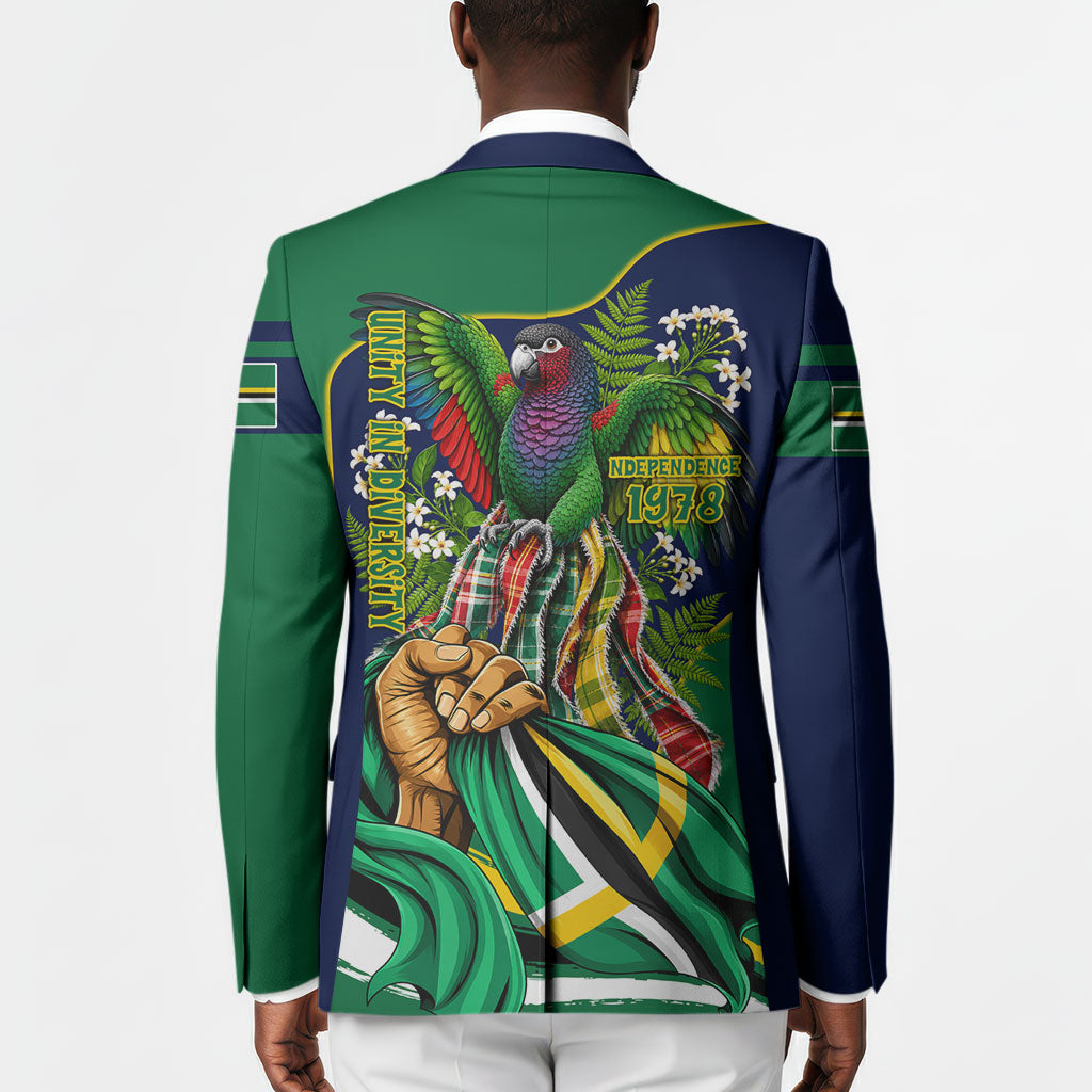Dominica Independence Day Blazer Sisserou Parrot Creole Culture Island Flag Art