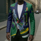 Dominica Independence Day Blazer Sisserou Parrot Creole Culture Island Flag Art