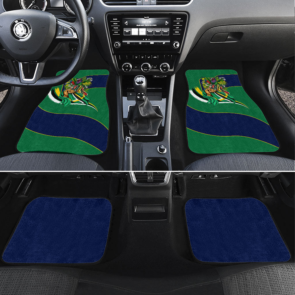 Dominica Independence Day Car Mats Sisserou Parrot Creole Culture Island Flag Art