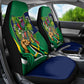 Dominica Independence Day Car Seat Cover Sisserou Parrot Creole Culture Island Flag Art