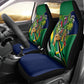 Dominica Independence Day Car Seat Cover Sisserou Parrot Creole Culture Island Flag Art