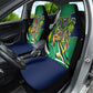 Dominica Independence Day Car Seat Cover Sisserou Parrot Creole Culture Island Flag Art