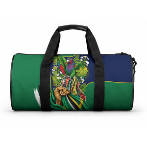 Dominica Independence Day Duffle Bag Sisserou Parrot Creole Culture Island Flag Art
