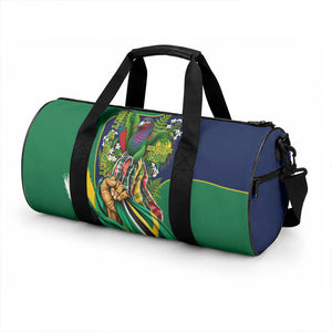 Dominica Independence Day Duffle Bag Sisserou Parrot Creole Culture Island Flag Art