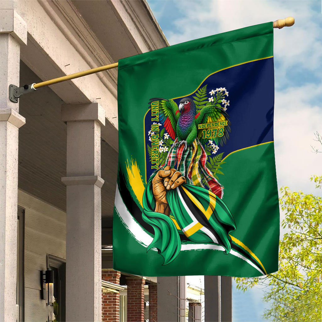 Dominica Independence Day Garden Flag Sisserou Parrot Creole Culture Island Flag Art