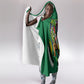 Dominica Independence Day Hooded Blanket Sisserou Parrot Creole Culture Island Flag Art