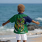Dominica Independence Day Kid Hawaiian Shirt Sisserou Parrot Creole Culture Island Flag Art
