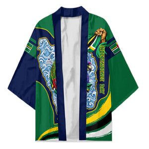 Dominica Independence Day Kimono Sisserou Parrot Creole Culture Island Flag Art