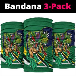 Dominica Independence Day Neck Gaiter Sisserou Parrot Creole Culture Island Flag Art