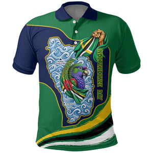Dominica Independence Day Polo Shirt Sisserou Parrot Creole Culture Island Flag Art