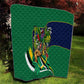 Dominica Independence Day Quilt Sisserou Parrot Creole Culture Island Flag Art