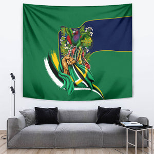 Dominica Independence Day Tapestry Sisserou Parrot Creole Culture Island Flag Art