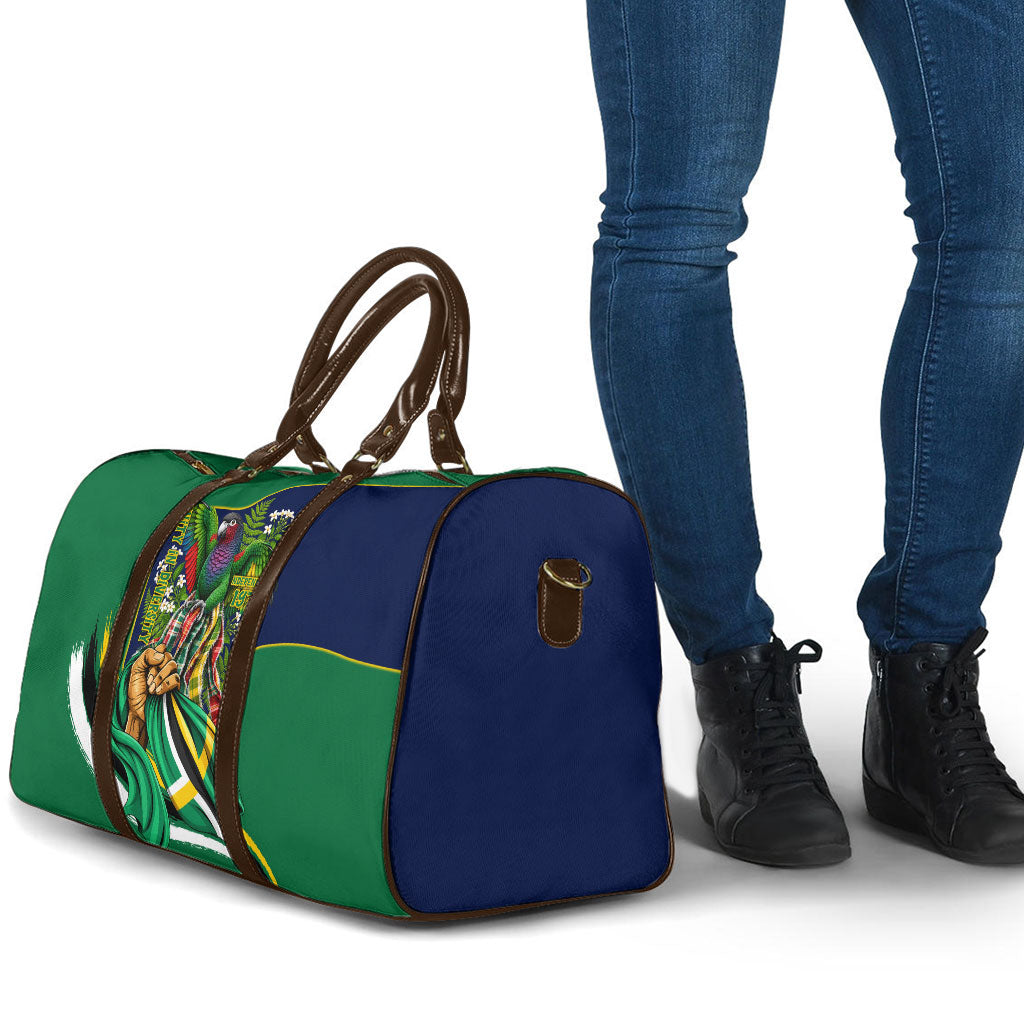 Dominica Independence Day Travel Bag Sisserou Parrot Creole Culture Island Flag Art